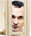  ?? AP ?? Oleg Sentsov, condenado en el 2015, se convirtió en un “símbolo” de los presos políticos en Rusia.