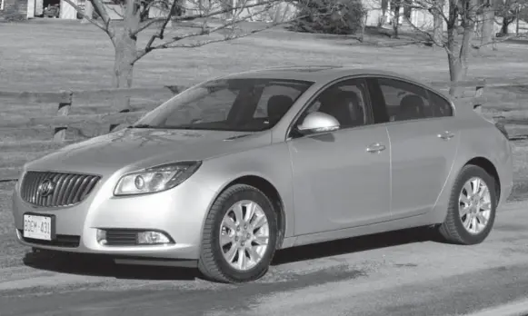  ?? PETER BLEAKNEY PHOTOS FOR THE TORONTO STAR ?? The Buick Regal sports an extremely rigid structure with a firm but compliant ride, nicely linear steering and an alert chassis. The seats are good and it is hushed and stable on the highway.