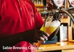  ??  ?? Sabie Brewing Company