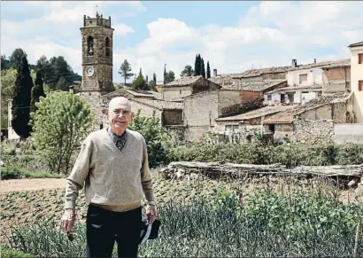  ?? ROSER VILALLONGA ?? Antoni Ramallets (1924-2013) pasó sus últimos años en Sant Joan de Mediona