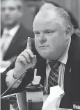  ?? ROB FORD POSTMEDIA FILES ??