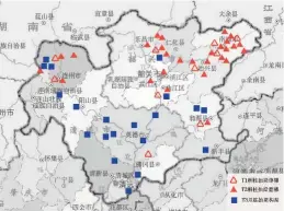  ??  ?? 图 7粤北厅堂构架类型空­间分布图