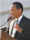  ?? Paul Kuroda / Special to The Chronicle ?? S.F. Public Defender Jeff Adachi was to speak at a luncheon for California’s Supreme Court Justices.