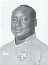  ??  ?? Dr. Oba Gulston, Head of Sport Science and Sport Medicine at Cricket West Indies