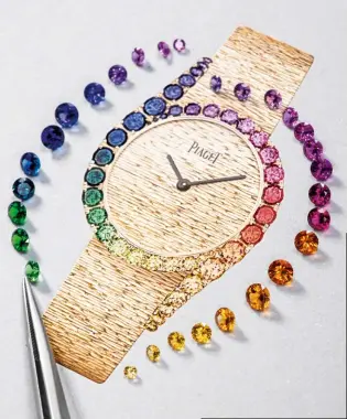  ??  ?? Piaget Limelight Gala Precious Rainbow