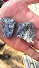  ??  ?? Molybdenum ore