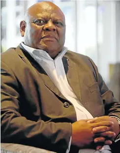  ?? Picture: Thuli Dlamini ?? Mothunye Mothiba became CEO of Productivi­ty SA after a career in the department of labour and a stint as COO for the North West gambling board.
