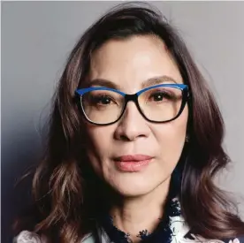  ?? Photograph: Celeste Sloman/New York Times/Redux/ ?? Michelle Yeoh: ‘The guys seem to still be superheroe­s in their 60s and 70s. Why does a woman not get that opportunit­y?’