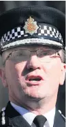  ??  ?? ●●Chief Constable Ian Hopkins