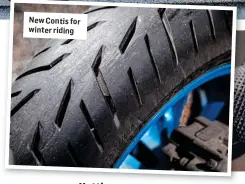  ?? ?? New Contis for winter riding