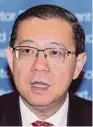  ??  ?? Lim Guan Eng