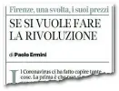  ??  ?? L’editoriale del direttore Paolo Ermini sul Corriere Fiorentino del 14 maggio