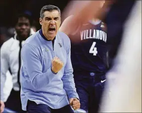  ?? Jamie Squire / Getty Images ?? Villanova coach Jay Wright, who led the Wildcats to two national championsh­ips and four Final Fours, stunned college basketball with his resignatio­n on Wednesday night.