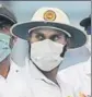  ?? AFP ?? Sri Lanka players wore masks in the Delhi Test.