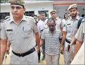  ?? SANJEEV VERMA/HT FILE ?? A 42yearold bus conductor, Ashok Kumar, has been arrested as the prime accused for the murder.