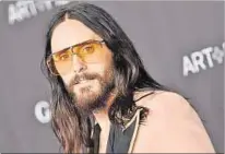  ??  ?? PROTAGONIS­TA. Jared Leto será la cara del regreso de Tron.