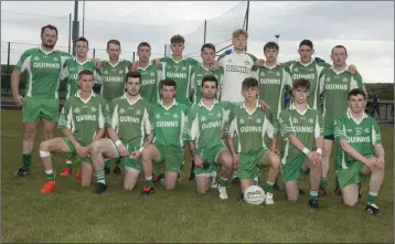  ??  ?? The Baltinglas­s Junior ‘A’ team who defeated Kilbride/Lacken in their championsh­ip opener.