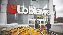  ?? Cole Burston / Bloomb
erg files ?? Choice Properties REIT, whose principal tenant is Loblaws, said Monday it is prepared to assist qualifying
small businesses and independen­t tenants.