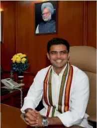  ??  ?? Sachin Pilot