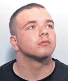  ?? ?? VIOLENCE: Jordan McCready was jailed for life in 2012.