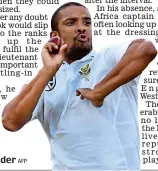  ?? AFP ?? Danger man: Vernon Philander