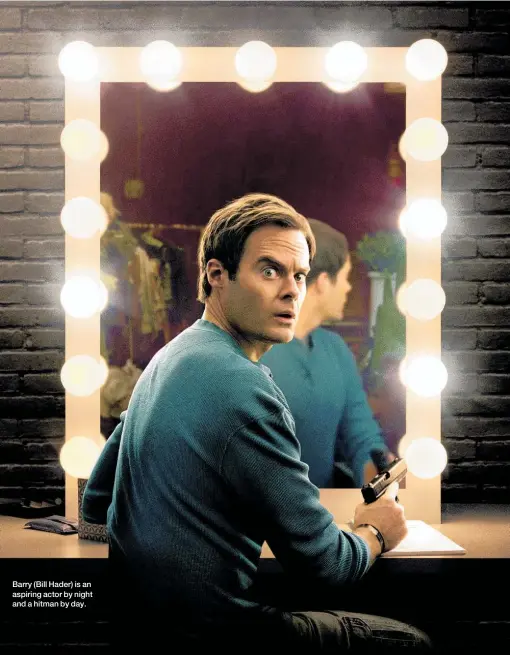  ??  ?? Barry (Bill Hader) is an aspiring actor by night and a hitman by day.
