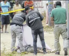  ?? ?? En Flor de Bastión, una zona popular de Guayaquil, una mujer fue asesinada.
