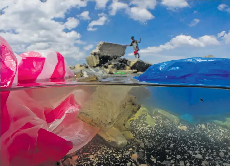  ??  ?? While littering of the reefs and our oceans is now at the forefront of public concern, general littering in the communitie­s is an eyesore and of concern as well.