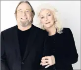  ??  ?? Stephen Stills and Judy Collins