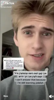  ?? PHOTOS: TIKTOK ?? Max