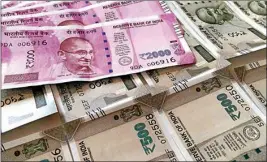  ??  ?? Unspent money from past foreign ‘donations’ was estimated at a whopping Rs 15,907 crore in 2017