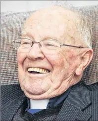  ?? SUBMITTED PHOTO ?? Beloved Island priest and historian, Rev. F.W.P. Bolger, died at age 92.