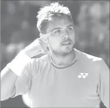  ??  ?? Stan Wawrinka