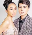  ??  ?? Entrata (left) and Edward Barber