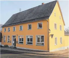  ?? FOTO:WINFRIED RIMMELE ?? In das Gebäude der Ortsverwal­tung in Worndorf soll ein Kindergart­engruppe einziehen.