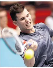  ??  ?? Starker Auftakt: Thiem hatte keine Probleme