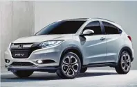  ?? Fotos: Honda ?? Neuer Honda HR V verbindet dynamische­s Design mit klassenbes­tem Raumangebo­t.