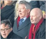  ?? ?? Sir Alex watches on