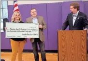  ?? kevin Myrick ?? Murphy-Harpst Children’s Center was the recipient of a donation from the Greater Rome Board of Realtor’s during their February 2020 luncheon.