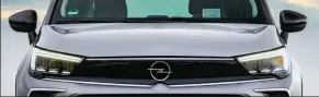  ??  ?? Este frontal con el denominado Vizor, marca la nueva imagen de Opel