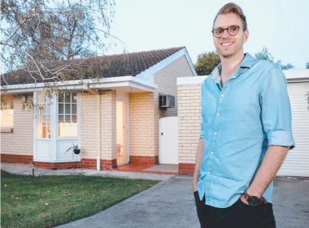  ?? Picture: AAP IMAGE ?? Ben Doecke, 26, spent five years saving for his first home.