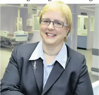  ??  ?? > Dame Julie Moore will leave University Hospitals Birmingham NHS Trust