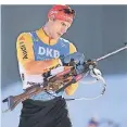  ?? FOTO: DPA ?? Arnd Peiffer bei der WM im Februar 2021 in Slowenien.