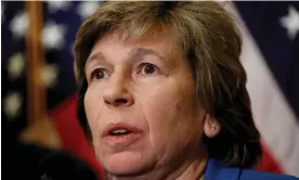  ?? Photograph: Aaron Bernstein/Reuters ?? The American Federation of Teachers president, Randi Weingarten: ‘It’s politicall­y expedient for him, but it’s dangerous to teachers across the country.’