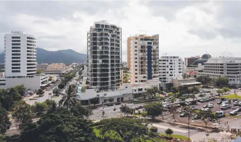  ?? Picture: STEWART McLEAN ?? STEADILY EXPANDING: Although Cairns is not growing at the high rates it experience­d in the 1990s boom, it still has growth with an approximat­e 3000 person increase per annum.