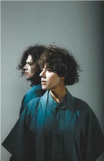  ?? ELIOT LEE HAZEL ?? Tune-Yards est désormais un duo « pour clarifier le rôle de compositeu­r de Nate », le mari de Merrill Garbus, bassiste formé au jazz.