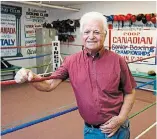  ?? BOB TYMCZYSZYN
TORSTAR ?? Legendary Niagara Falls boxing coach Pat Kelly died Sunday night of COVID-19. The founder of the city's famed Shamrock Boxing Club was 85.