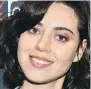  ??  ?? Aubrey Plaza