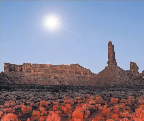  ?? JIM LO SCALZO, EUROPEAN PRESSPHOTO AGENCY ?? Before leaving office, President Obama proclaimed protection­s for Bears Ears National Monument in Utah.