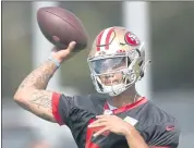  ?? KARL MONDON — STAFF PHOTOGRAPH­ER ?? Rookie QB Trey Lance is expected to play in Saturday’s exhibition opener against the Chiefs, but in what role?